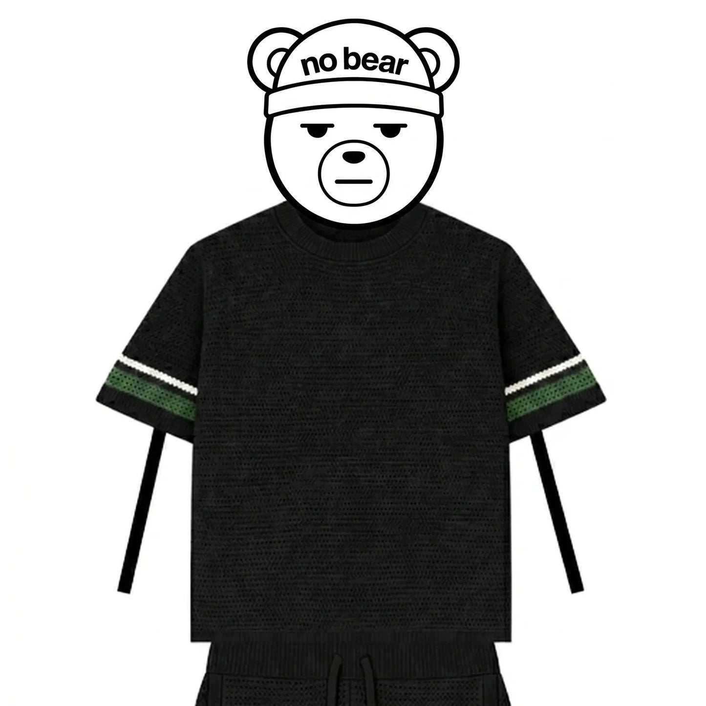 T-shirt Dubai - Vert noir