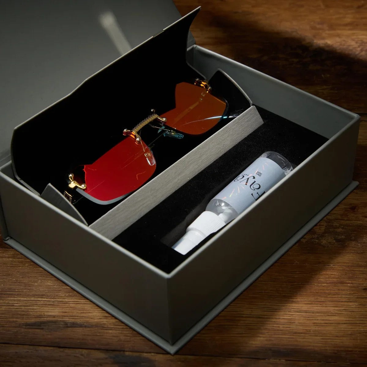 Lunettes Bear — Dark Ember
