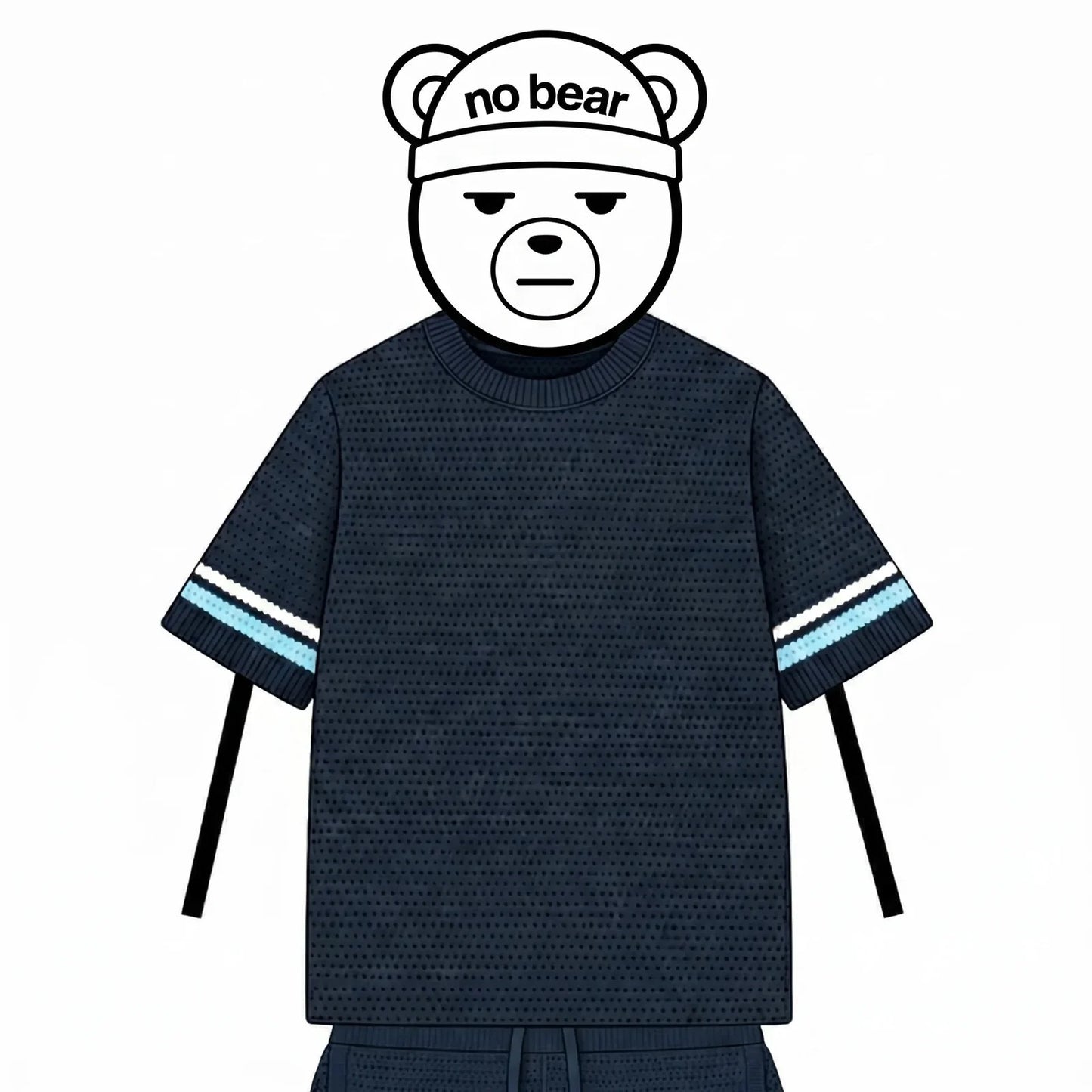 T-shirt Dubai - Bleu