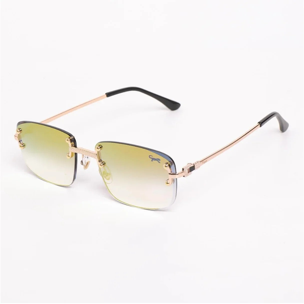 Lunettes Bear — Amber Gold